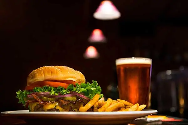 Monday Special Beer and Burger