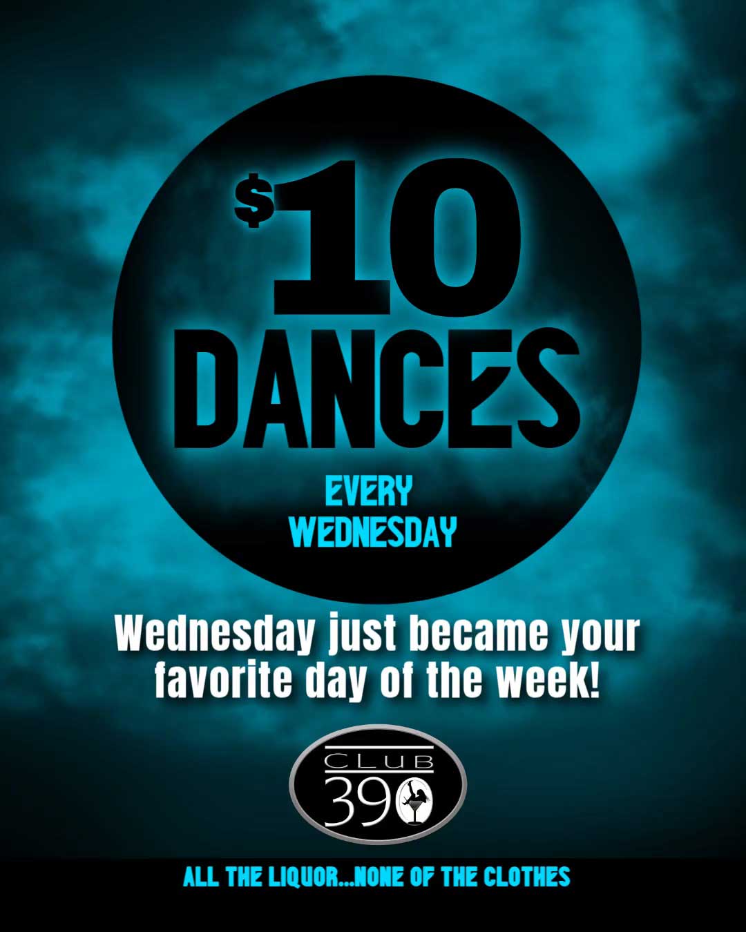 $10 dances every Wednesday Loated in the Chicagoland area